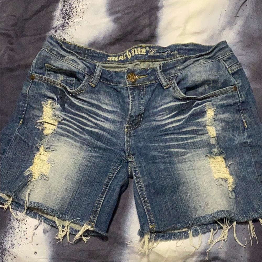 Machine Jean Shorts Size 28